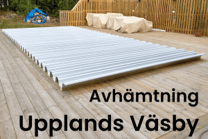Poolplåt hämta Väsby